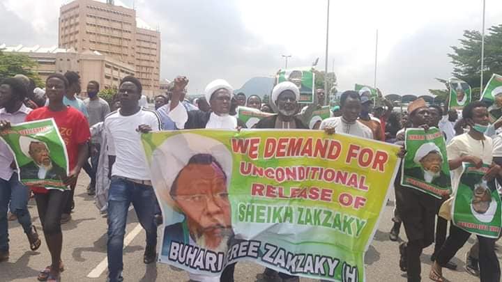 freezakaky protest in abuja on  wed 22nd july 2020 